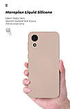 Чохол-накладка Armorstandart Icon для Samsung Galaxy A03 Core SM-A032 Pink Sand (ARM60880) силікон, мікрофібра, фото 5