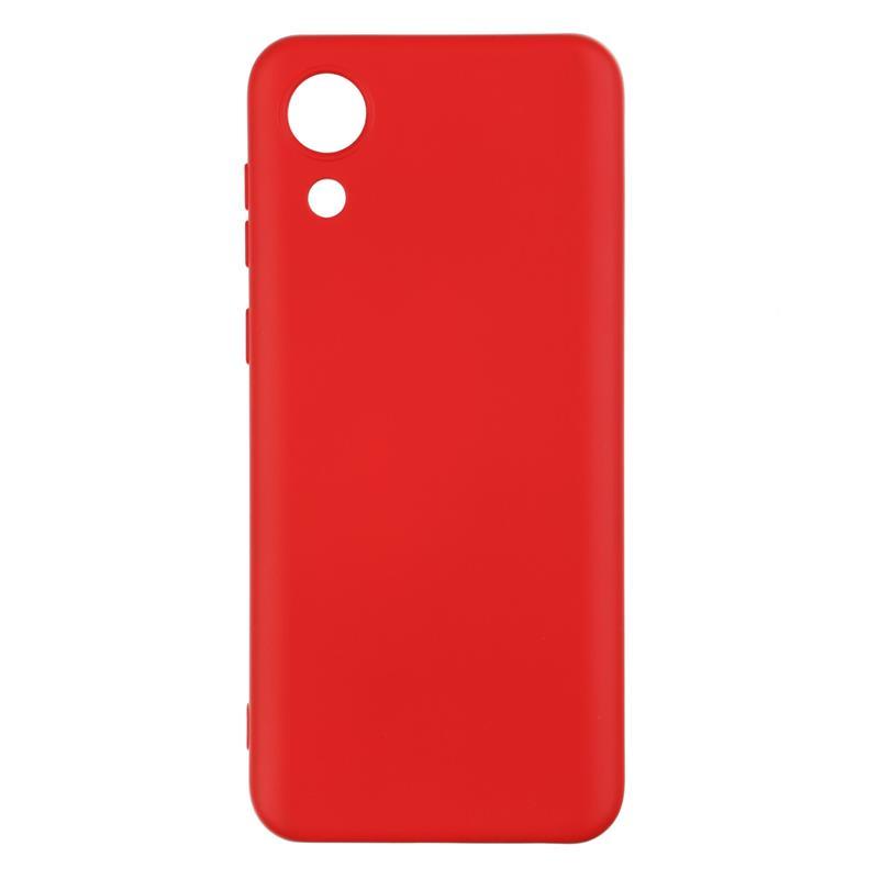 Чохол-накладка Armorstandart Icon для Samsung Galaxy A03 Core SM-A032 Red (ARM60881) з мікрофібри, ударостійкий, фото 1