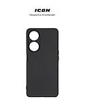 Чохол-накладка Armorstandart Icon для Oppo A98 5G Camera cover Black (ARM68572) силікон, мікрофібра, фото 3