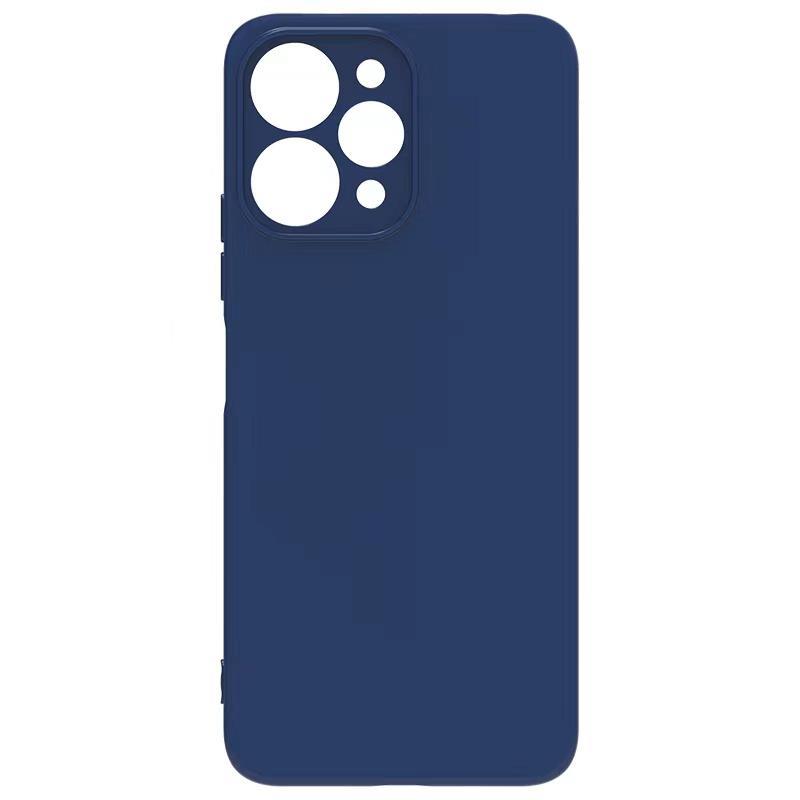 Чохол-накладка Armorstandart Icon для Xiaomi Redmi 12 4G Camera cover Dark Blue (ARM66534) силікон, мікрофібра, фото 1