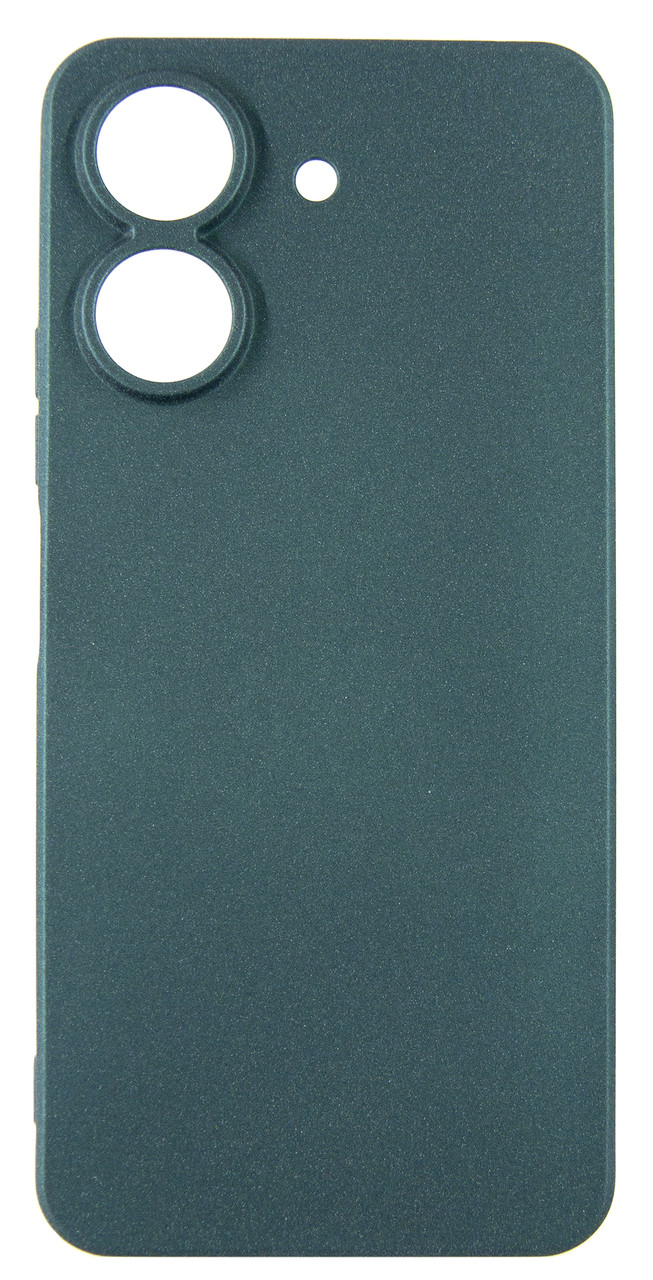 Чохол-накладка Dengos для Xiaomi Redmi 13C Зелений (DG-KM-54) + захисне скло, силіконовий чохол, фото 1