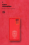 Чохол-накладка Armorstandart Icon для Xiaomi Redmi Note 12 Pro 4G Camera cover Red (ARM69374) силікон, мікрофібра, фото 4