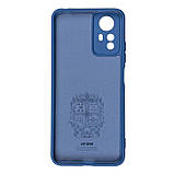 Чохол-накладка Armorstandart Icon для Xiaomi Redmi Note 12S 4G Camera cover Dark Blue (ARM67505) силікон, мікрофібра, фото 2