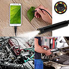 Ендоскоп міні камера для смартфона, 5м / Ендоскопічна гнучка USB-камера / Бороскоп, фото 7