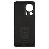 Чохол-накладка Armorstandart Icon для Xiaomi 13 Lite 5G Camera cover Black (ARM66503) силіконовий, легкий, надійний, фото 2