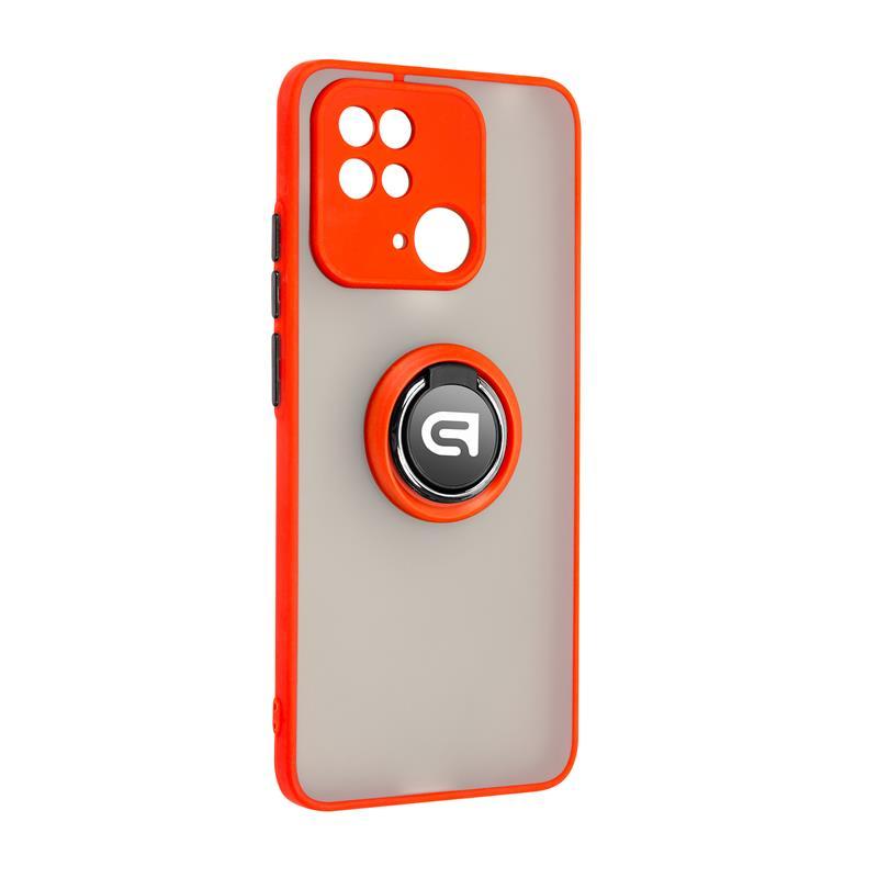 Чохол-накладка Armorstandart Frosted Matte Ring для Xiaomi Redmi 10C Red (ARM68369), фото 1