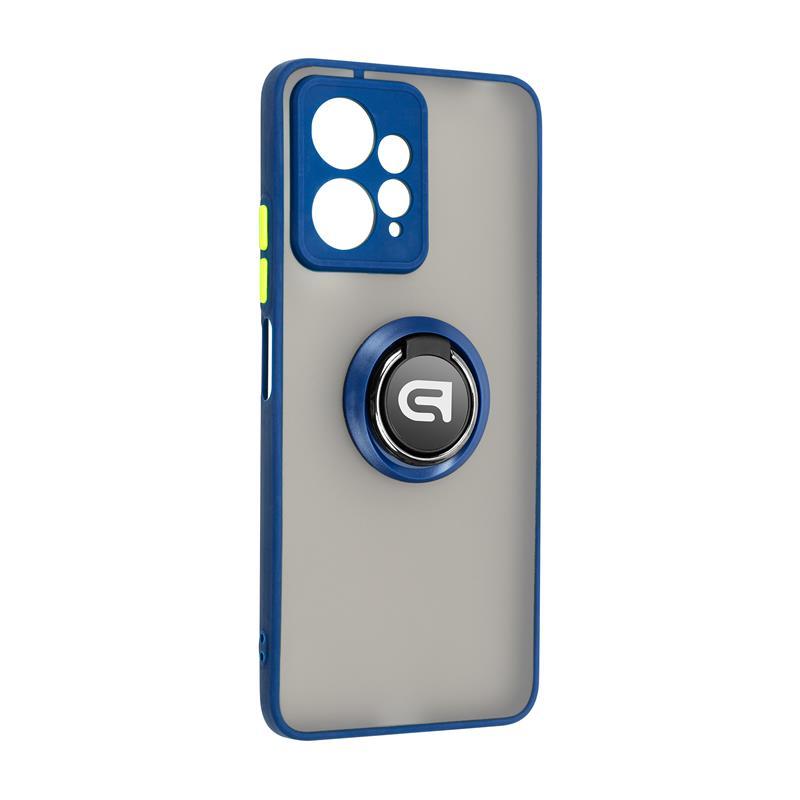 Чохол-накладка Armorstandart Frosted Matte Ring для Xiaomi Redmi Note 12 4G Navy Blue (ARM68380), силикон, елегантний дизайн, фото 1