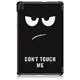 Чохол-книжка BeCover Smart для Samsung Galaxy Tab S6 Lite 10.4 P610/P613/P615/P619 Don`t Touch, штучна шкіра, магніт, фото 2