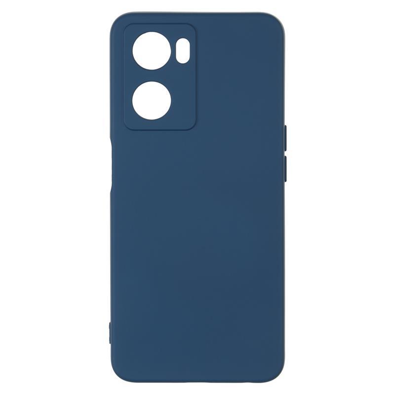 Чохол-накладка Armorstandart Icon для Oppo A57s 4G Camera cover Темно-синій (ARM68119) Силікон, легкий і приємний на дотик, фото 1