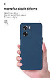Чохол-накладка Armorstandart Icon для Oppo A57s 4G Camera cover Темно-синій (ARM68119) Силікон, легкий і приємний на дотик, фото 7