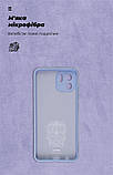 Чохол-накладка Armorstandart Icon для Xiaomi Redmi A2 Camera cover Lavender, силикон, легкий, надійний захист, фото 4