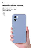 Чохол-накладка Armorstandart Icon для Xiaomi Redmi A2 Camera cover Lavender, силикон, легкий, надійний захист, фото 7