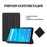 Чохол-книжка AirOn Premium для Lenovo Tab M7 TB-7305 Black (4821784622454) з підставкою та захисною плівкою, фото 9