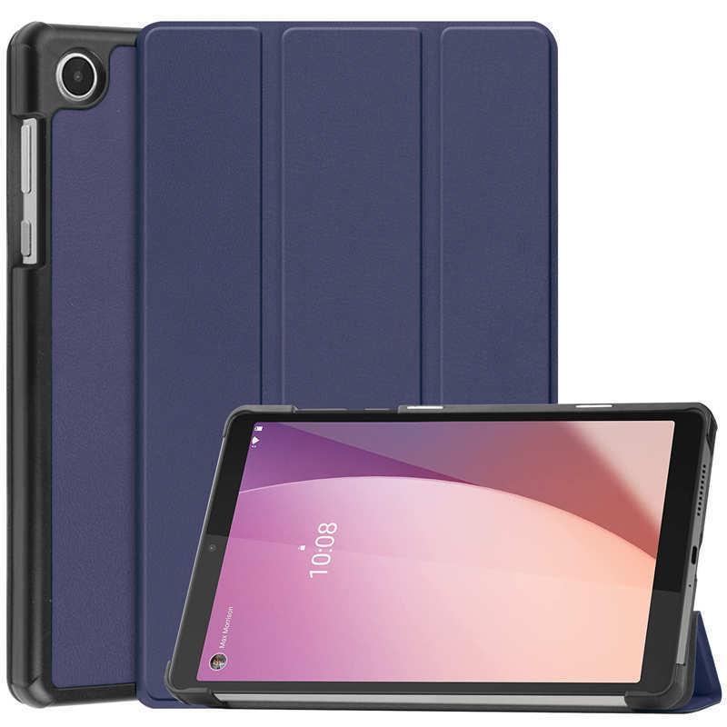 Чохол-книжка BeCover Smart для Lenovo Tab M8 (4rd Gen) TB-300FU Deep Blue, искусственная кожа, с подставкой, фото 1