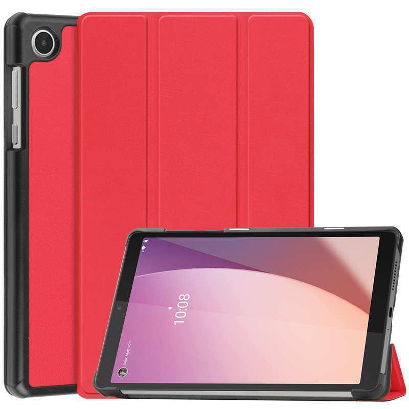 Чохол-книжка BeCover Smart для Lenovo Tab M8 (4rd Gen) TB-300FU Red, искусственная кожа, магнитная застежка, фото 1