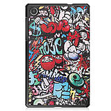 Чохол-книжка BeCover Smart для Lenovo Tab M8 (4rd Gen) TB-300FU Graffiti, искусственная кожа, с подставкой, фото 3