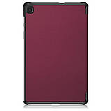 Чохол-книжка BeCover Smart для Samsung Galaxy Tab S6 Lite 10.4 P610/P613/P615/P619 Red Wine, штучна шкіра, фото 2