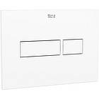 Кнопка зливу для інсталяції ROCA подвійна глянцева біла 215961 A890220200, фото 2