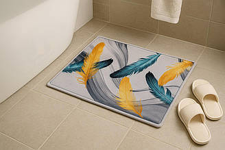Килимок унверсальний "Пер'я" | 50х80 см