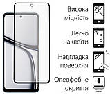 Чохол-накладка Dengos для Realme C65 Blue (DG-KM-94) + захисне скло, силіконовий матеріал, форм-фактор накладка, фото 2