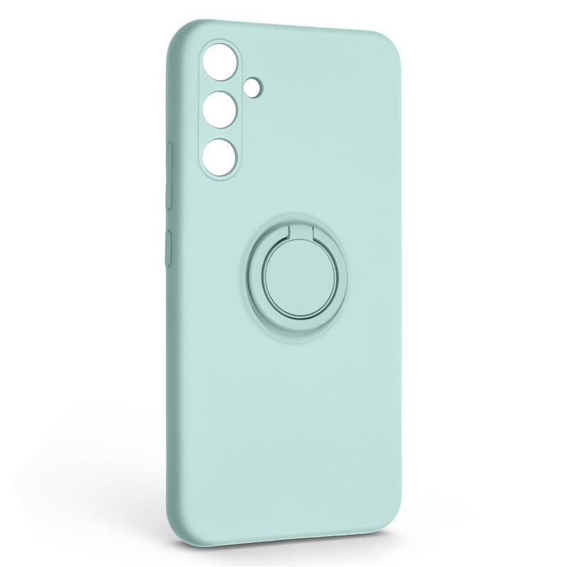 Чохол-накладка Armorstandart Icon Ring для Samsung Galaxy A34 5G SM-A346 Mint (ARM68772) з магнітним кільцем і мікрофіброю, фото 1