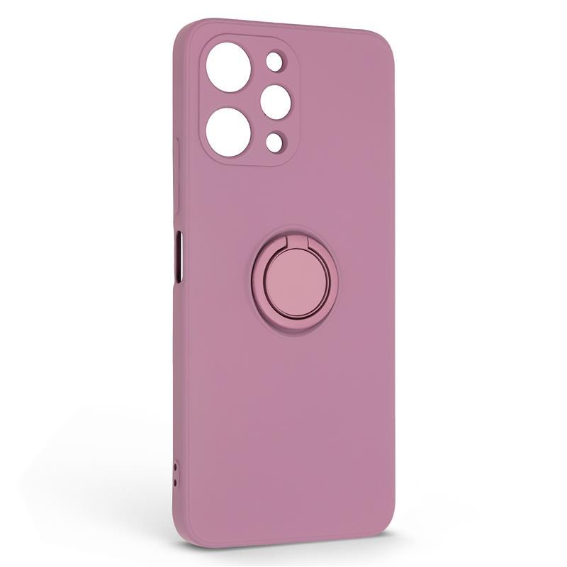 Чохол-накладка Armorstandart Icon Ring для Xiaomi Redmi 12 4G Purple (ARM68820) з магнітним кільцем-тримачем, фото 1
