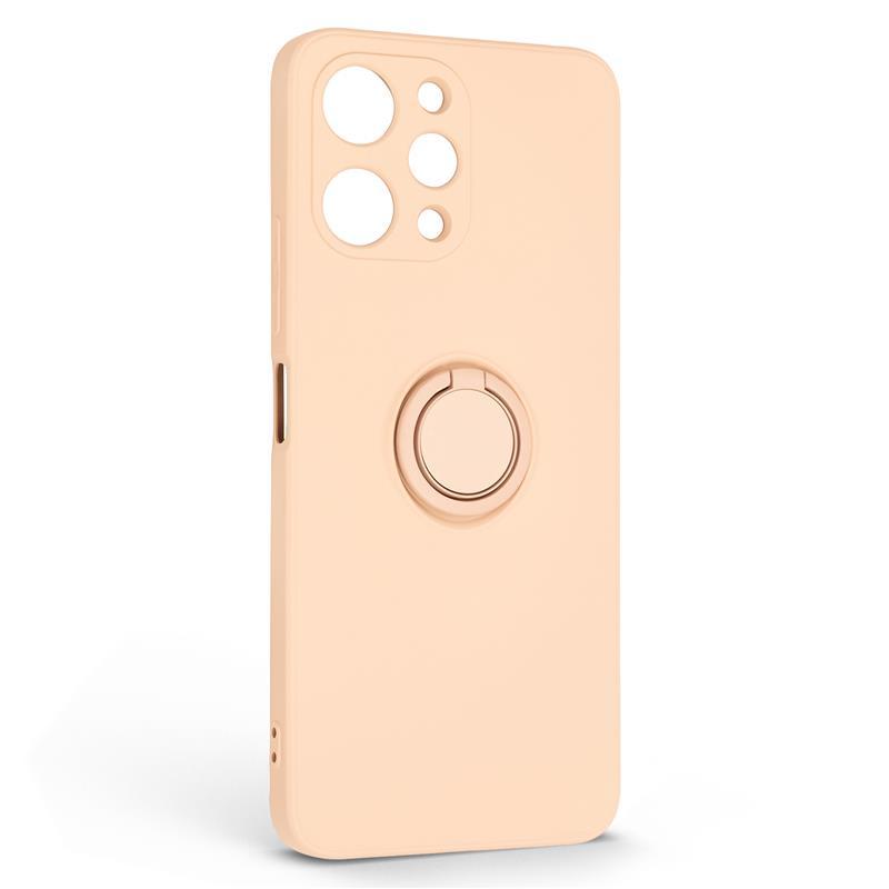 Чохол-накладка Armorstandart Icon Ring для Xiaomi Redmi 12 4G Pink Sand (ARM68818) магнітне кільце-тримач, захист екрана, фото 1