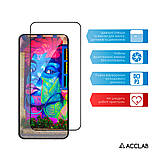 Захисне скло ACCLAB Full Glue для Samsung Galaxy S25 SM-S931 Black (1283126609770), товщина 0.3 мм, щільність 9Н, фото 5