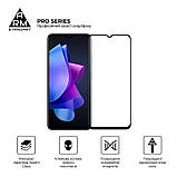 Захисне скло Armorstandart Pro для Tecno Spark Go 2023 (BF7) Black (ARM67166), товщина 0,3 мм, японське скло, фото 2