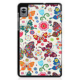 Чохол-книжка BeCover Smart для Realme Pad Mini 8.7" Butterfly, штучна шкіра, з підставкою, фото 2