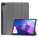 Чохол-книжка BeCover Smart для Lenovo Tab M10 TB-328F (3rd Gen) 10.1" Gray (708284) з підставкою, штучна шкіра, фото 2