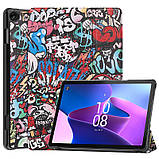 Чохол-книжка BeCover Smart для Lenovo Tab M10 TB-328F (3rd Gen) 10.1" Graffiti (708294) з підставкою, різнокольоровий, фото 3