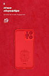 Чохол-накладка Armorstandart Icon для Xiaomi Redmi Note 13 5G Red (ARM71889) - силікон, мікрофібра, фото 4