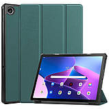 Чохол-книжка BeCover Smart для Lenovo Tab M10 Plus TB-125F (3rd Gen)/K10 Pro TB-226 10.61" Dark Green (708303) з підставкою, фото 2
