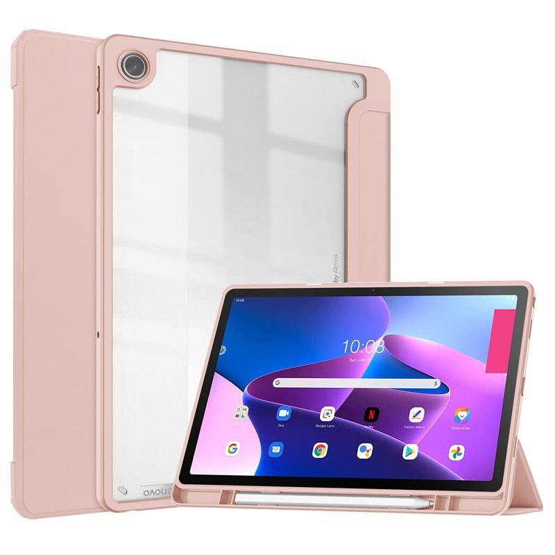 Чохол-книжка BeCover Soft Edge для Lenovo Tab M10 Plus TB-125F (3rd Gen)/K10 Pro TB-226 10.61" Rose Gold, з підставкою, фото 1