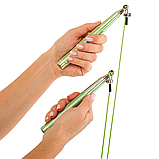 Скакалка швидкісна Кросфіт зі сталевим тросом LiveUp LP8283 3 м, фото 7