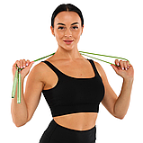 Скакалка швидкісна Кросфіт зі сталевим тросом LiveUp LP8283 3 м, фото 9