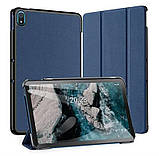 Чохол-книжка BeCover Smart для Nokia T20 10.4" Deep Blue (708042) с подставкой из искусственной кожи, фото 2