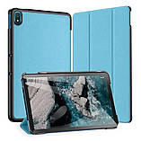 Чохол-книжка BeCover Smart для Nokia T20 10.4" Light Blue (708051) з підставкою, штучна шкіра, фото 3