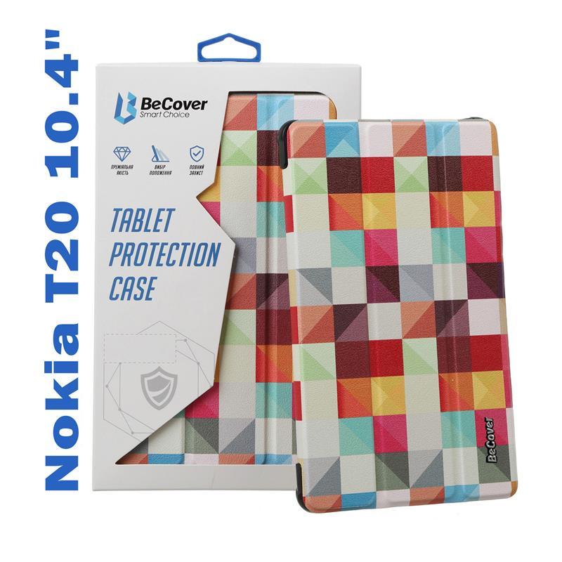 Чохол-книжка BeCover Smart для Nokia T20 10.4" Square (708060) з підставкою, магнітна застежка, фото 1