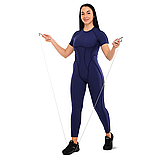 Скакалка швидкісна Кросфіт зі сталевим тросом LiveUp LP8283H Срібний 3 м, фото 7