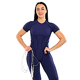 Скакалка швидкісна Кросфіт зі сталевим тросом LiveUp LP8283H Срібний 3 м, фото 8