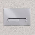 Кнопка зливу для інсталяції DURAVIT подвійна глянцева хром 226691 WD5009021000, фото 2