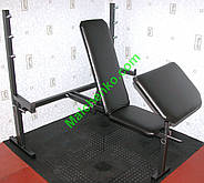 Лавочка для жиму лежачи + парта Скотта Стандарт зі Страхуванням, фото 2