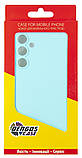 Чохол-накладка Dengos для Samsung Galaxy M35 5G SM-M356 Light Blue (DG-KM-107) + захисне скло, силікон, фото 3