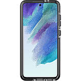 Чохол-накладка Tech21 Evo Check для Samsung Galaxy S21 FE SM-G990 чорний (T21-9080), протиударний, термополіуретан, фото 4