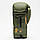 Боксерські рукавиці Leone GN059G MILITARY EDITION Green 10 унцій (капу в комплекті), фото 4