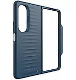Чохол-накладка Zagg Gear4 Bridgetown для Samsung Galaxy Fold 4 SM-F936 Navy Blue, протиударний, матовий полікарбонат, фото 3