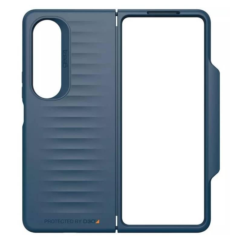 Чохол-накладка Zagg Gear4 Bridgetown для Samsung Galaxy Fold 4 SM-F936 Navy Blue, протиударний, матовий полікарбонат, фото 1