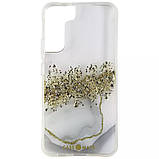 Чохол-накладка Case-Mate Karat Marble для Samsung Galaxy S22 Plus SM-S906 White (CM048064) прозорий, протиударний, фото 4